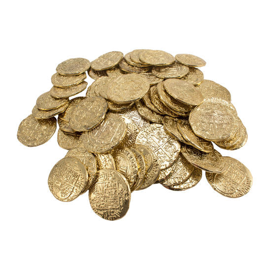Pirate Gold Coin Single