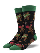 Men's Bigfoot Christmas - Black