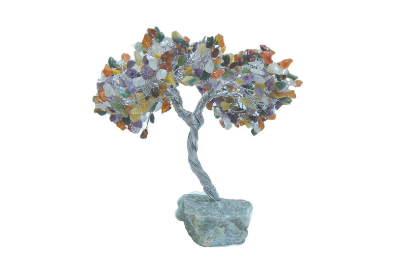 Gemstone Trees with Stone Base