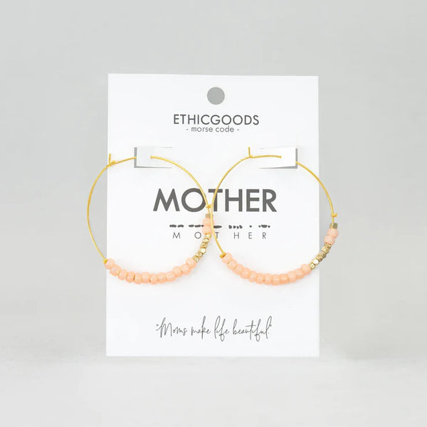 Morse Code Earrings | MOTHER