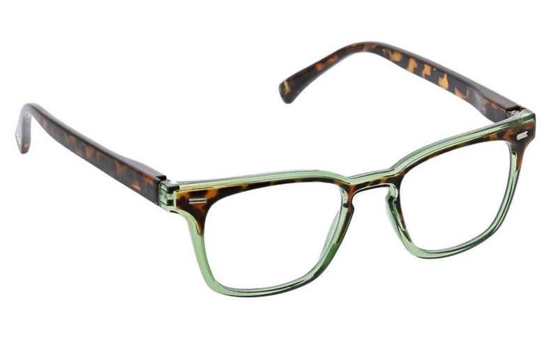 Strut Green/Tortoise Peepers