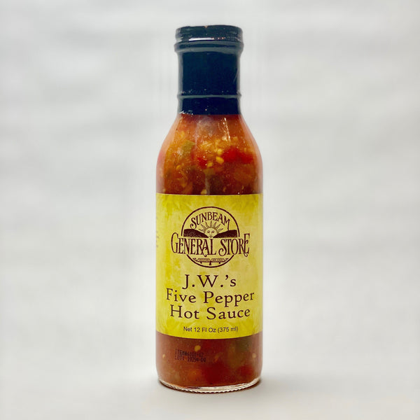Sunbeam General J.W.'s Five Pepper Hot Sauce
