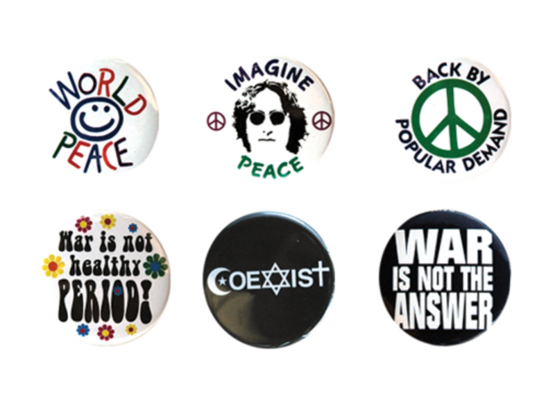 Assorted Peace Pins