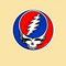 Grateful Dead Steal Your Face Round Mouse Pad