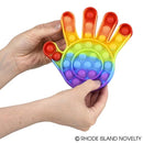 Rainbow Hand Bubble Popper