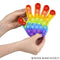 Rainbow Hand Bubble Popper