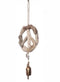 Driftwood PEACE Sign/beads and bells
