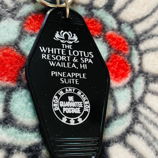 White Lotus Motel Key Fob