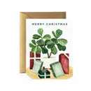 Christmas Fiddle Greeting Card