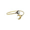 Gold Plated Tanvi Bracelet with Semiprecious Stone
