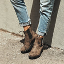 Rustic Brown High Top Lined Boots 1351