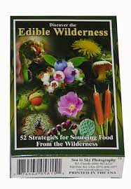 Discover the Edible Wilderness Playing Cards