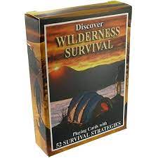 Discover Wilderness Survival Playing Cards