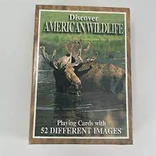 Discover American Wildlife Playing Cards