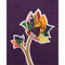 Batik Flower Card
