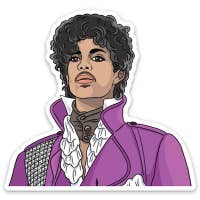 Prince Jacket Die Cut Sticker