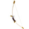 Bow and Arrow Animal Carved