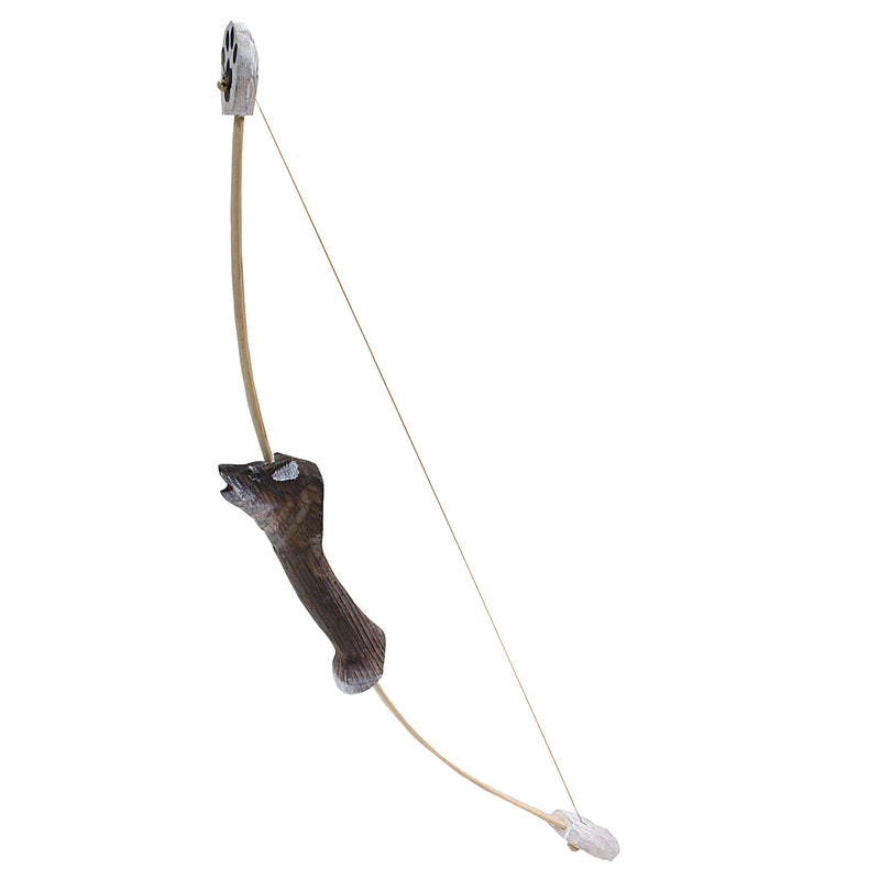 Bow and Arrow Animal Carved