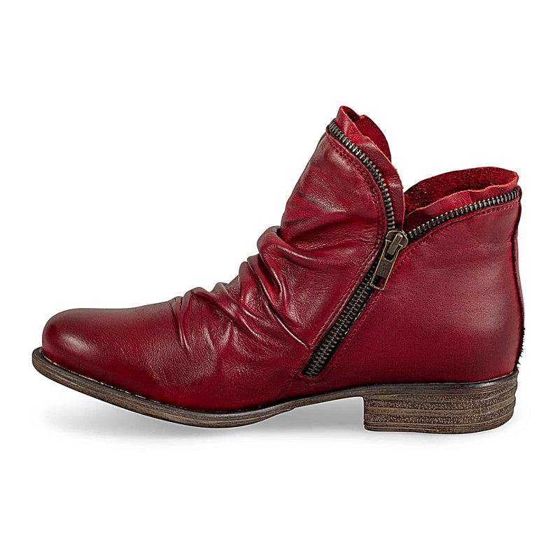 Luna Ankle Boot Red