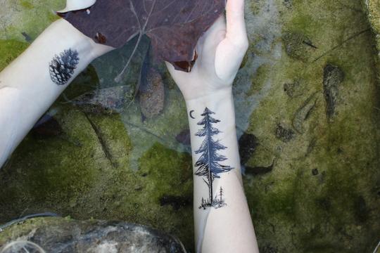 Nature Temporary Tattoos