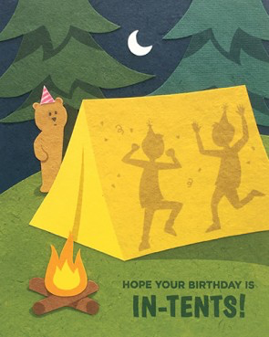 Good Paper In-Tents Birthday
