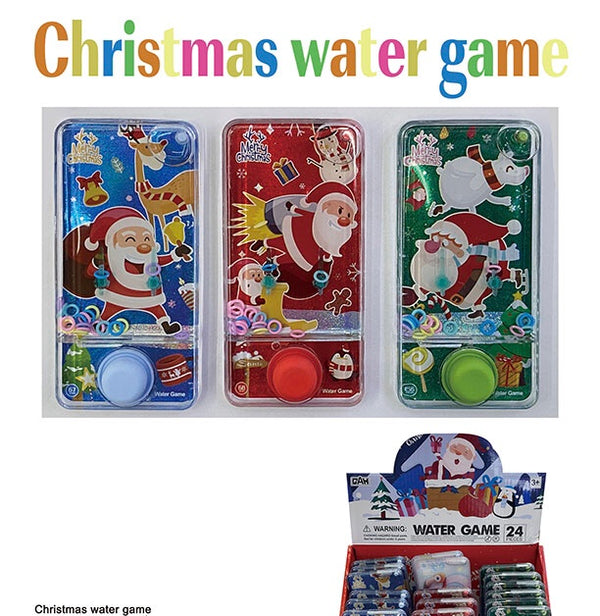 Christmas water game