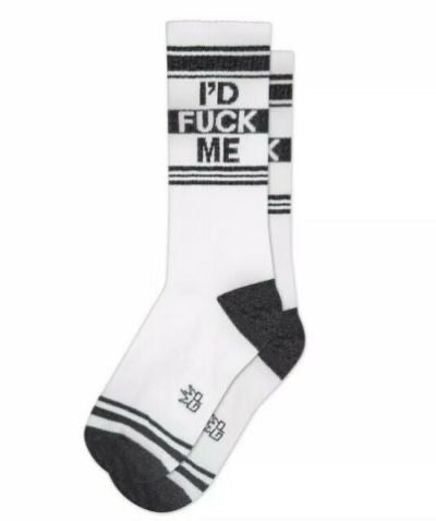 I’d Fuck Me Ribbed Gym Socks