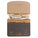 Stone Wrap Bracelet or Necklace