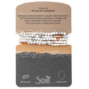 Stone Wrap Bracelet or Necklace