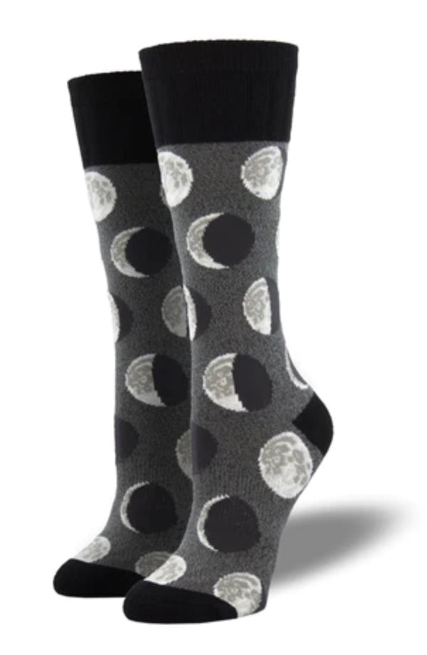 Womens Many Moons Sock