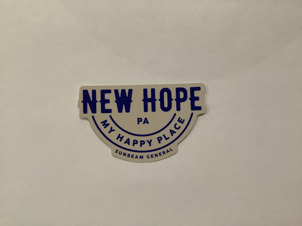 My Happy Place Sticker