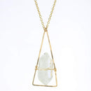 Gold Chalet Necklace