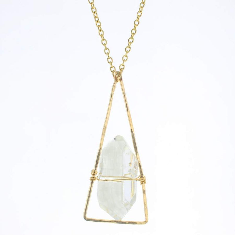 Gold Chalet Necklace