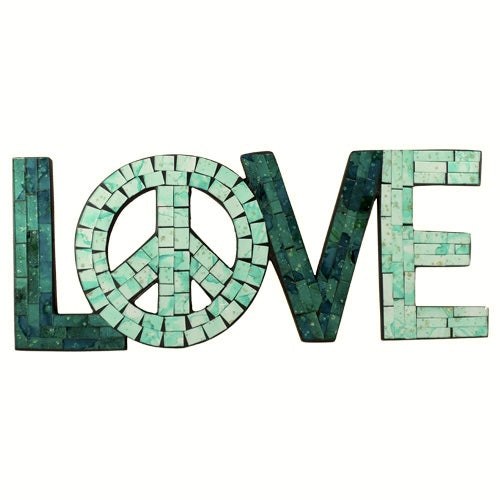Love Peace Sign Mosaic