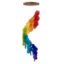 Rainbow Spiral Capiz Chime