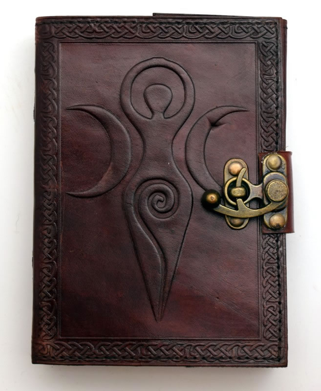 Fantasy Gifts Moon Goddess Leather Journal