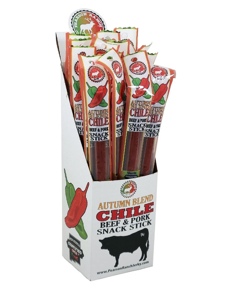 Autumn Blend Chile Beef and Pork Snack Sticks
