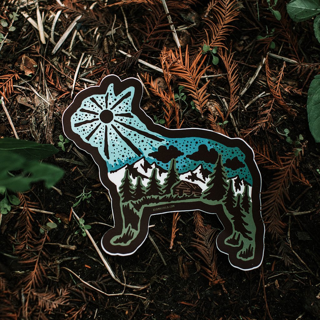 Frenchie Sticker – Sunbeam General Store