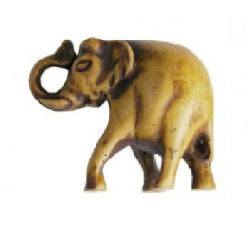 Nose Up Elephant - Stone