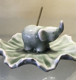 Ceramic Elephant Ash Catcher