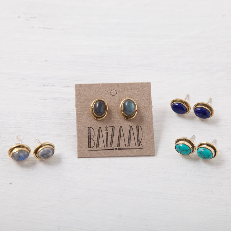 Lapis earrings