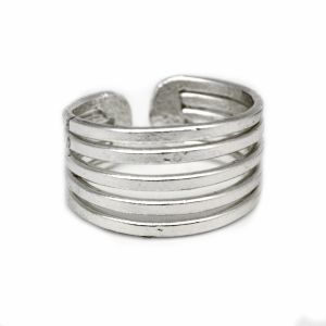 Silver Plated Adjustable Rings