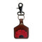 Vermillion Petals Keychain