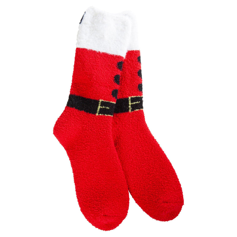 Holiday Cozy Crew Santa Socks